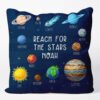 Planets Of Our Solar System Padded Cushion
