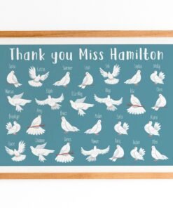 Thank You Teacher Gift With Doves