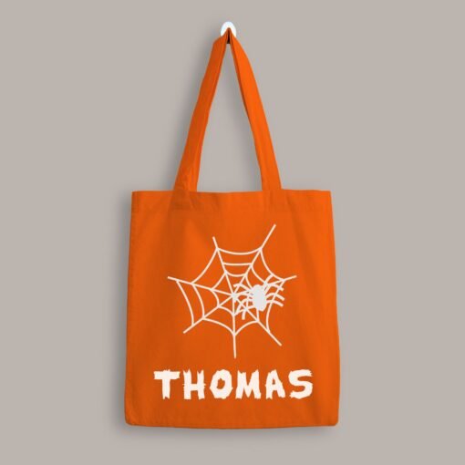 Halloween Bag Customised with Name - Image 8