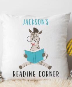 Personalised Reading Corner Padded Cushion