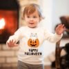 Cat in a Pumpkin Halloween Sweatshirt