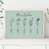 Birthday Gift For Mum - Print With Flowers