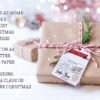 Printable Editable Santa Gift Tags, North Pole Delivery