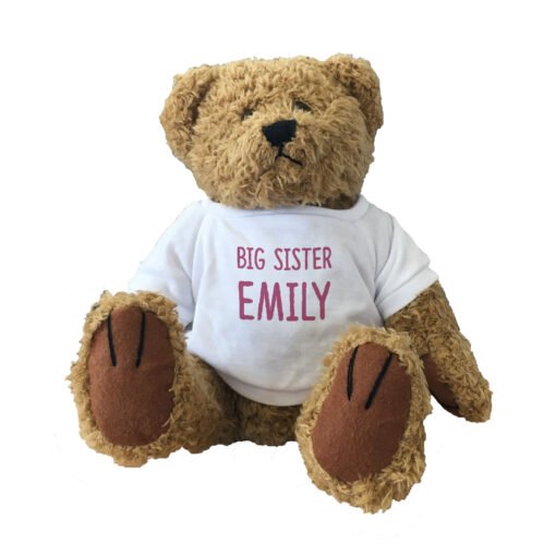 Personalised Teddy Bear - Gift from Big Sister or Brother - Image 6
