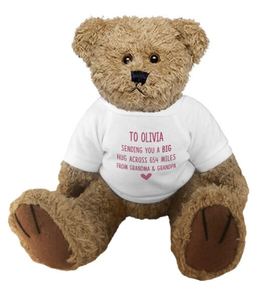 Personalised Teddy Bear - Gift from Big Sister or Brother